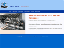 Tablet Screenshot of montageservice-heim.de